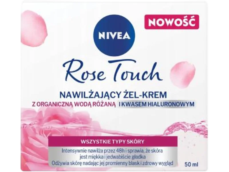 NIVEA Rose Touch Różany krem-żel nawilżający