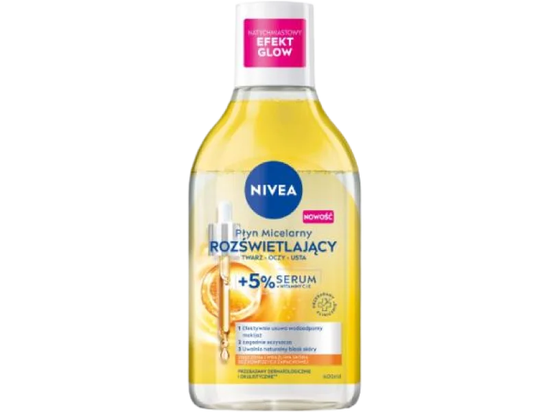 NIVEA Rozświetlający płyn micelarny z 5% Serum