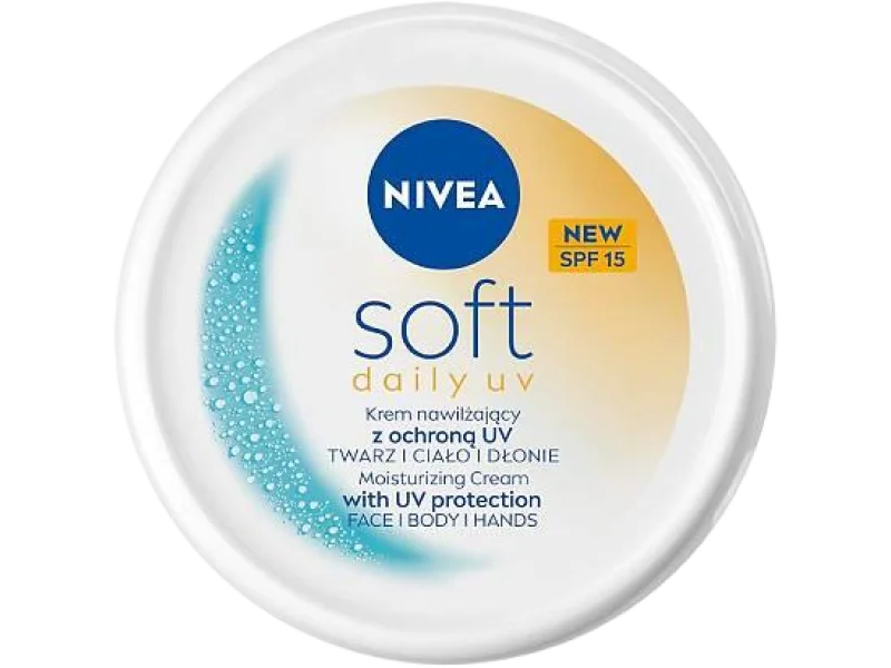 Nivea Soft Daily UV Krem intensywnie nawilżający SPF 15