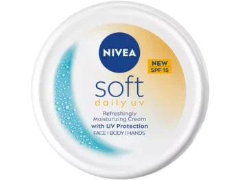 Zdjęcie produktu Nivea Soft Daily UV Krem nawilżający do twarzy, ciała i dłoni SPF 15