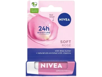 NIVEA Soft Rose Nawilżająca pomadka ochronna do ust
