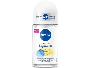 Nivea Summer Happiness Dezodorant 48h damski, płyn