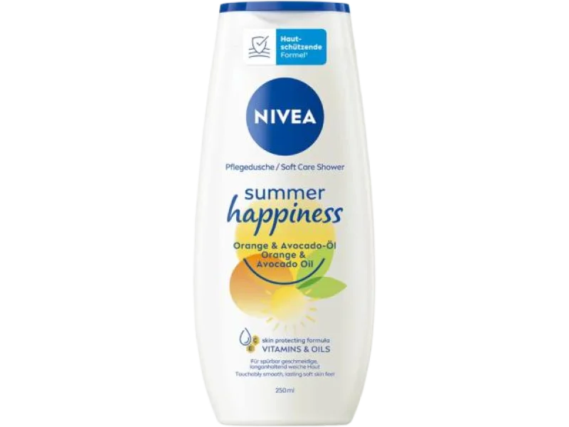 Nivea Summer Happiness Orange & Avocado Oil, żel