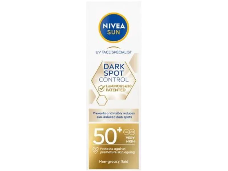 NIVEA SUN Dark Spot Control Luminous630 Przeciwsłoneczny krem do twarzy SPF50+