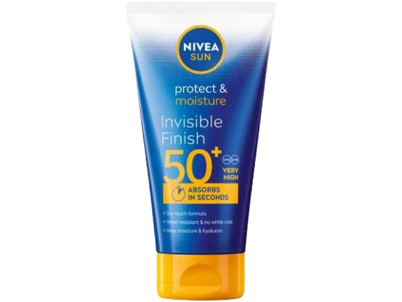 Nivea Sun Invisible Finish Nawilżający Balsam do opalania SPF50+