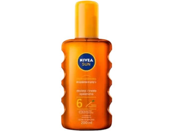 NIVEA Sun Olejek karotenowy do opalania SPF 6, spray
