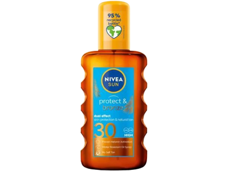 NIVEA SUN Protect&Bronze olejek w sprayu do opalania SPF30