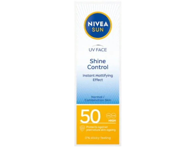 Nivea Sun Shine Control Matujący krem do twarzy SPF50