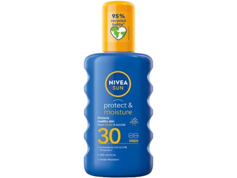 NIVEA SUN Spray do opalania Protect & Moisture nawilżający SPF 30