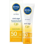 NIVEA SUN UV Face Anti-Age Q10 przeciwzmarszczkowy krem przeciwsłoneczny do twarzy SPF50