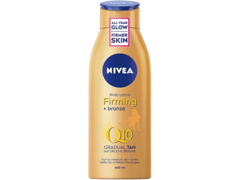 NIVEA Ujędrniający balsam do ciała z efektem brązującym Firming + Bronze Q10