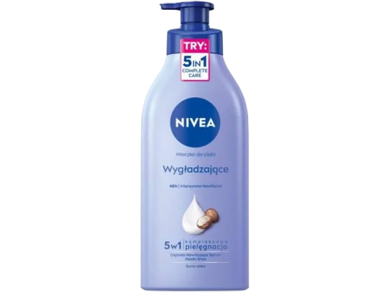 NIVEA Wygładzające mleczko do ciała z pompką