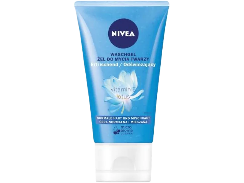 NIVEA Żel do mycia twarzy cera normalna i mieszana, żel