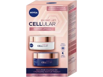 NIVEA Zestaw Cellular Expert Lift krem przeciwstarzeniowy na dzień + krem przeciwstarzeniowy na noc