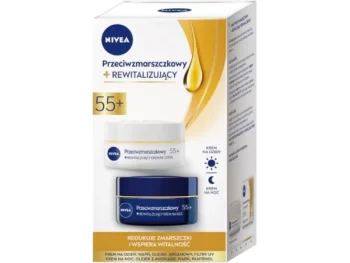 Zdjęcie produktu NIVEA Zestaw Przeciwzmarszczkowy i rewitalizujący 55+, krem