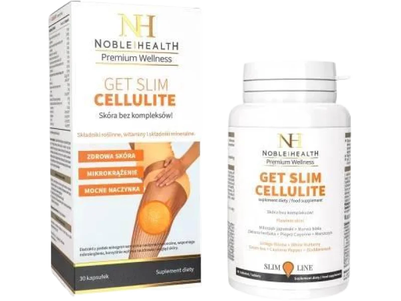 Noble Health Get Slim Cellulite, kapsułki