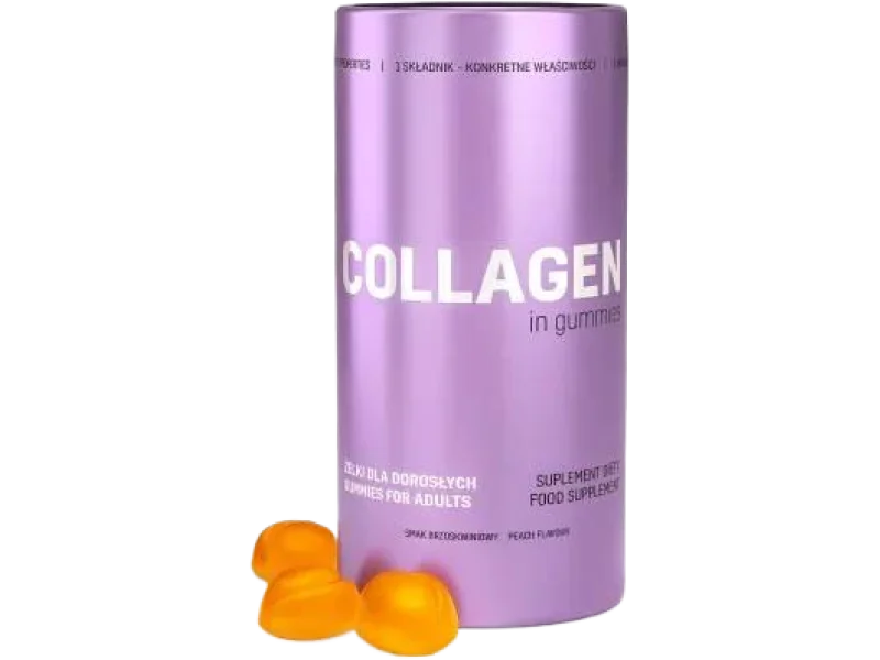 Noble Health Kolagen, żelki, 240 mg