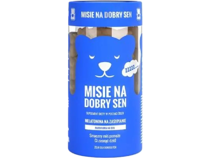 Noble Health Misie na dobry sen, żelki