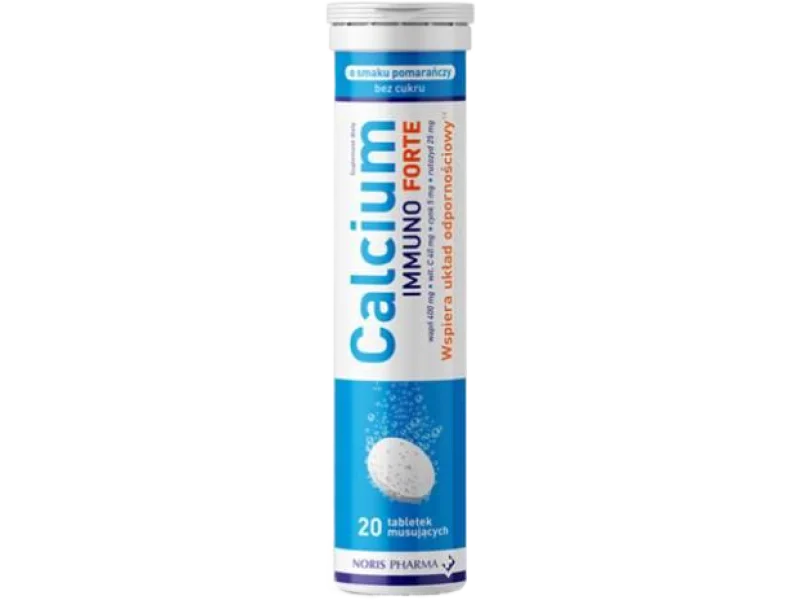 NORIS PHARMA Calcium Immuno Forte, tabletki musujące