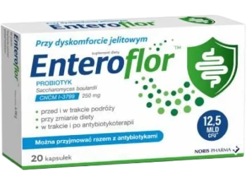 NORIS PHARMA Enteroflor, kapsułki, 250 mg