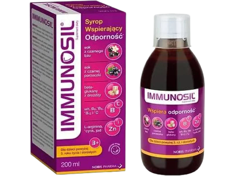 NORIS PHARMA Immunosil Syrop Wspierający Odporność
