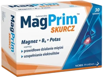 Zdjęcie produktu NORIS PHARMA MAGPRIM Skurcz, tabletki powlekane