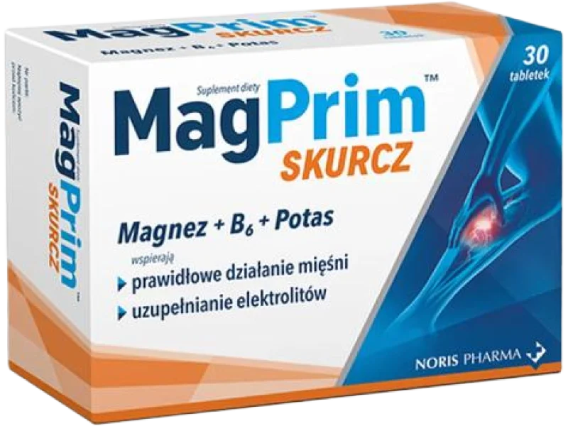 NORIS PHARMA MAGPRIM Skurcz, tabletki powlekane