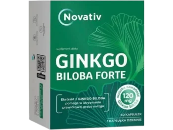 Zdjęcie produktu Novativ Ginkgo Biloba Forte, kapsułki