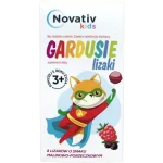 Novativ Kids Gardusie o smaku malinowo-porzeczkowym, lizak