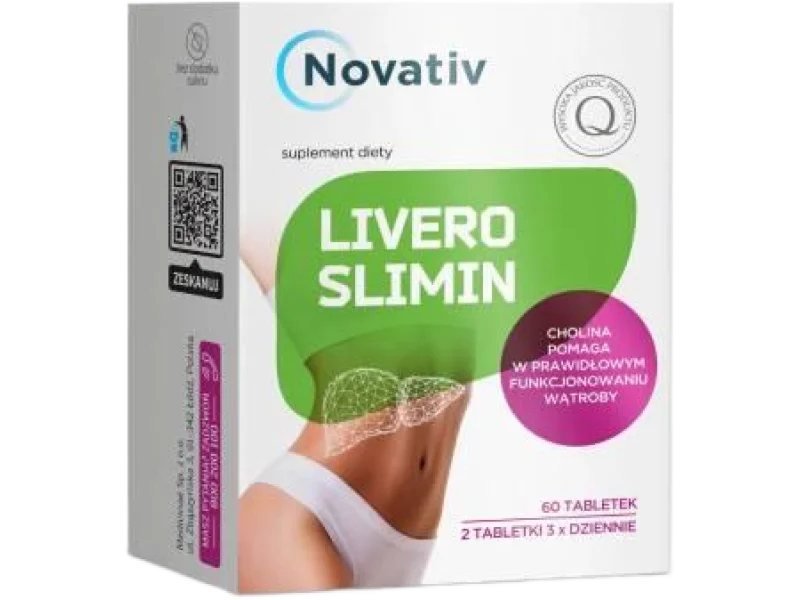 Novativ Livero Slimin, tabletki