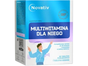 Zdjęcie produktu Novativ Multiwitamina dla Niego, tabletki powlekane