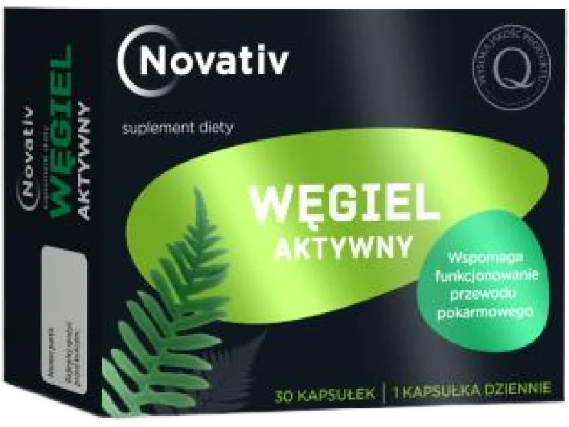 Novativ Węgiel aktywny, kapsułki
