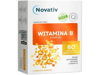 Novativ Witamina B Complex, tabletki