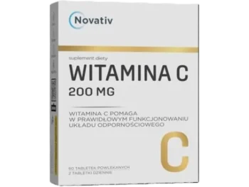 Novativ Witamina C, tabletki, 200 mg