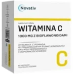 Novativ Witamina C z bioflawonoidami, kapsułki, 1000 mg