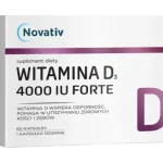 Novativ Witamina D3 4000 IU Forte, kapsułki miękkie, 4000 IU