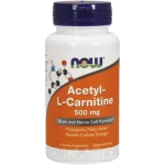 NOW Acetyl L-Carnitine, kapsułki, 500 mg