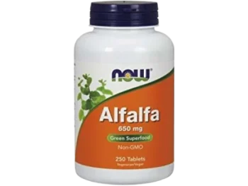 NOW Alfalfa, tabletki, 650 mg