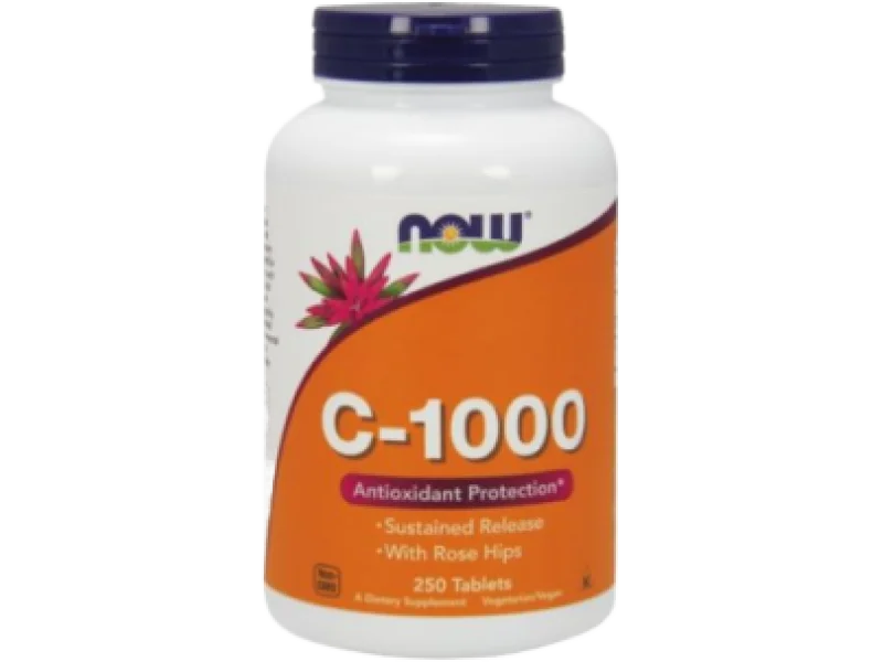 NOW C-1000 Sustained Release, tabletki, 1000 mg