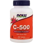 NOW C-500 z dziką różą, tabletki, 500 mg