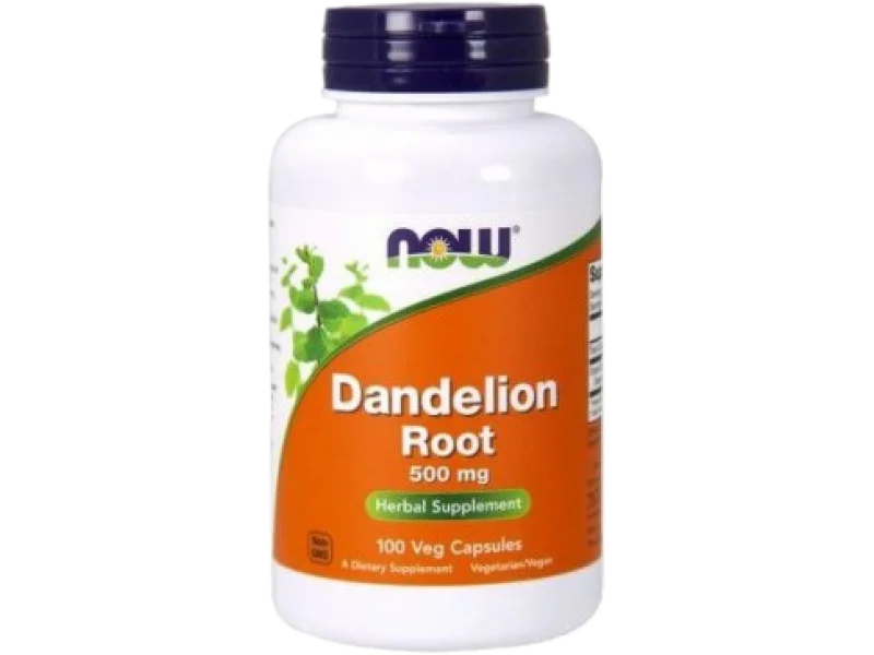 NOW Dandelion root 500mg, kapsułki, 500 mg