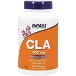 NOW FOODS CLA (Sprzężony Kwas Linolowy), kapsułki miękkie, 800 mg