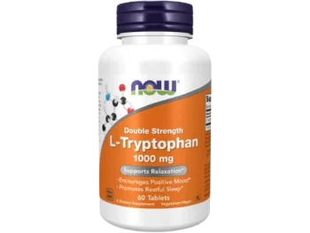 Zdjęcie produktu NOW FOODS Double Strength L-Tryptofan 1000mg, tabletki, 1000 mg