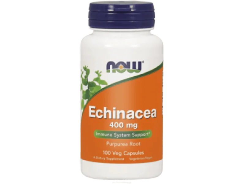 NOW Foods Echinacea, kapsułki, 400 mg