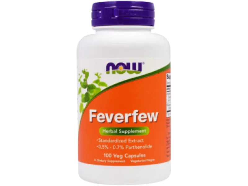 NOW FOODS Feverfew Złocień Maruna, kapsułki