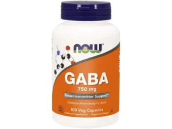 NOW Foods GABA, kapsułki, 750 mg