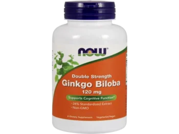 Zdjęcie produktu NOW FOODS Ginkgo Biloba, kapsułki, 120 mg