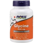 NOW Foods Glicyna 1000 mg, kapsułki, 1000 mg