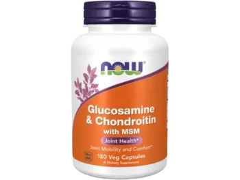 Zdjęcie produktu Now Foods Glucosamine & Chondroitin with MSM, kapsułki