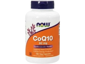 Zdjęcie produktu Now Foods Koenzym Q10 60mg, kapsułki, 60 mg